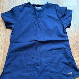 Grey's Anatomy Navy Blue Women's Top